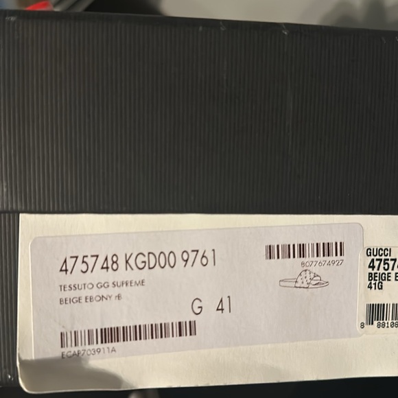 100% Authentic Gucci Pearl Slides - Picture 8 of 8